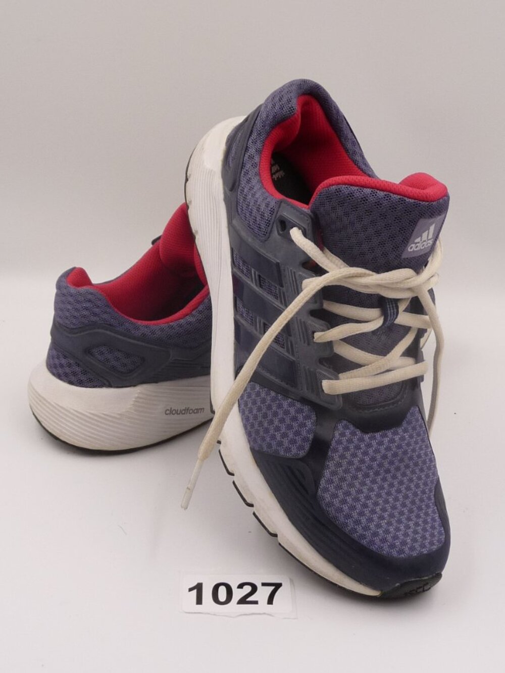 Adidas Cloudfoam - Women's Size 9 - Purple Navy Athletic Shoes BA8089